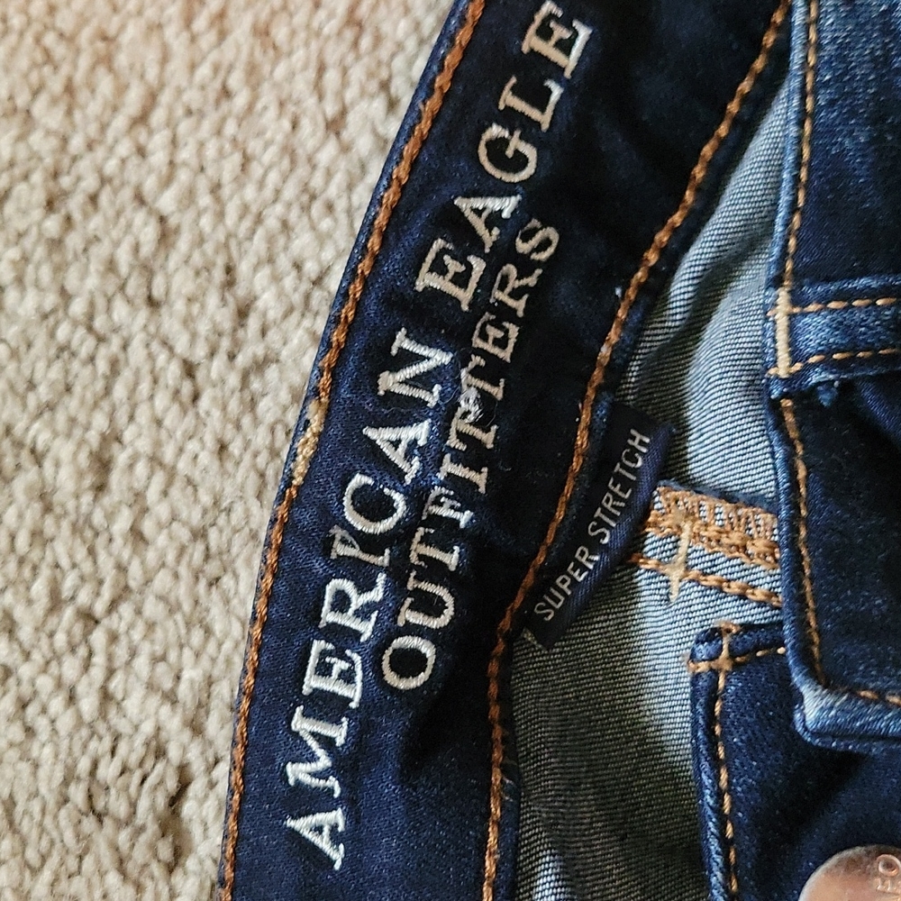 American Eagle Super Low Jegging (size 0) - Picture 5 of 6